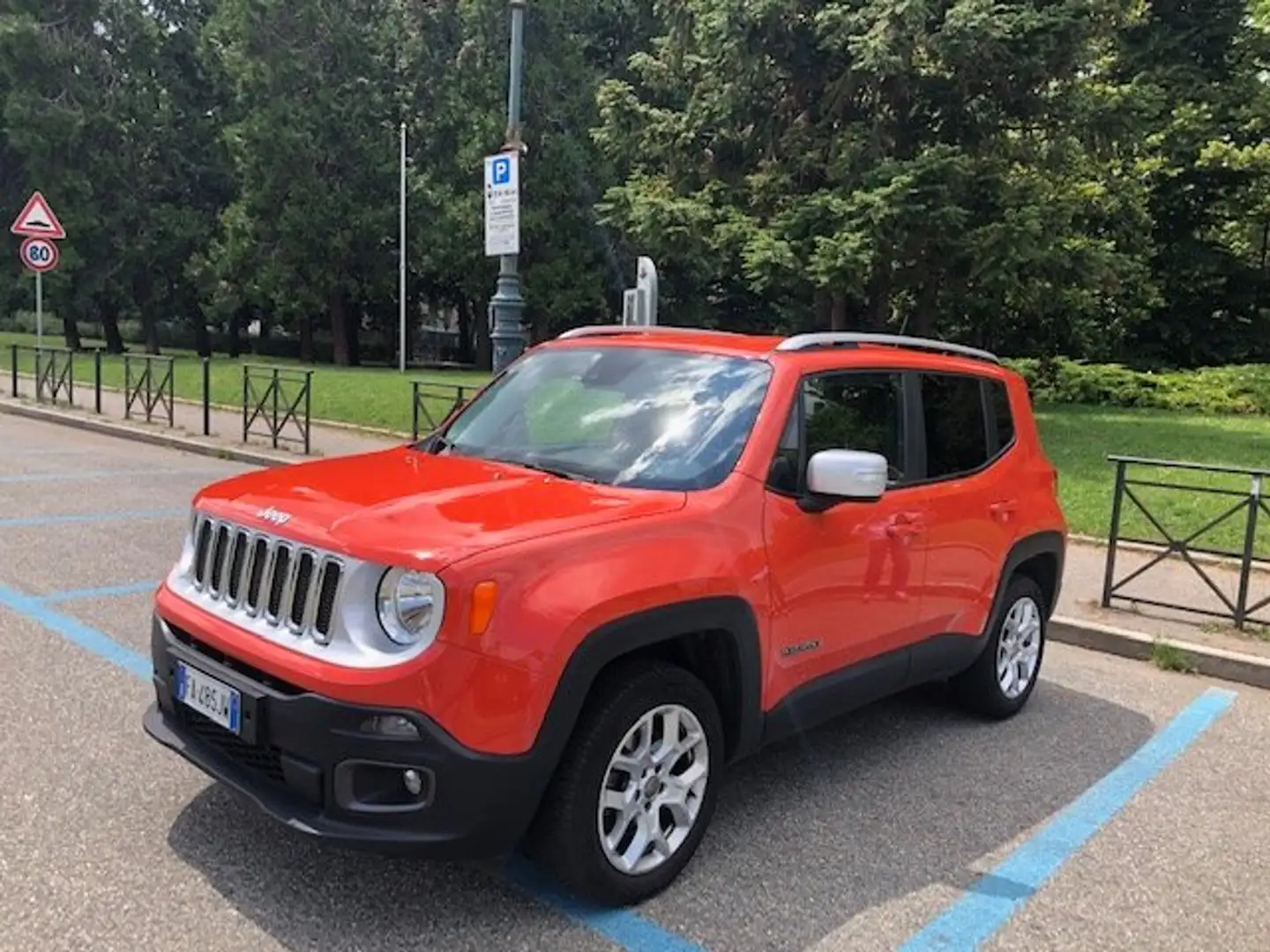 Jeep Renegade Renegade 2.0 mjt Limited 4wd 140cv auto Arancione - 1