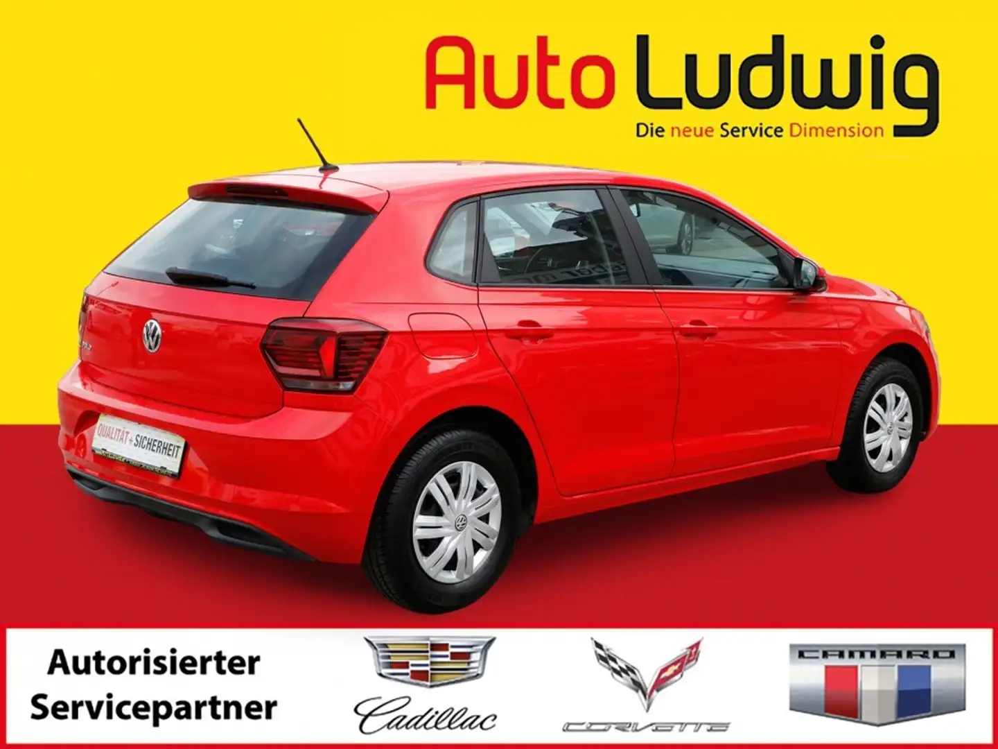 Volkswagen Polo 1,0 Rot - 2