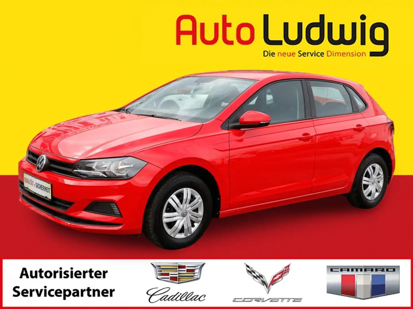 Volkswagen Polo 1,0 Rot - 1
