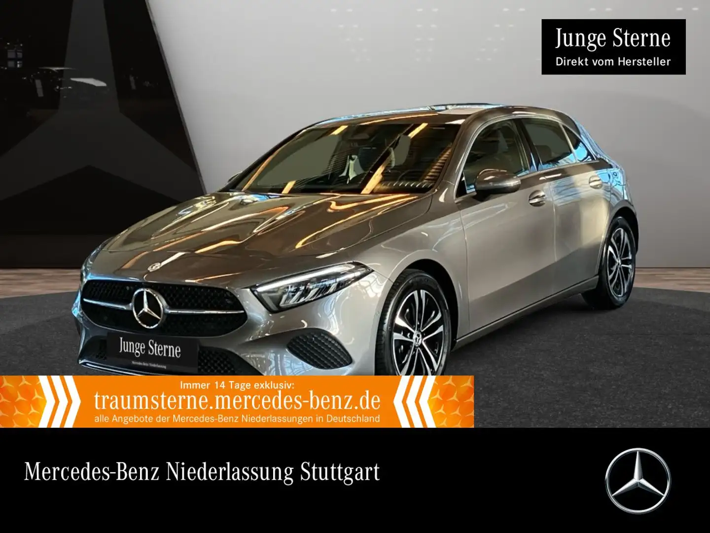 Mercedes-Benz A 200 PROGRESSIVE+AHK+LED+KAMERA+7G Grau - 1