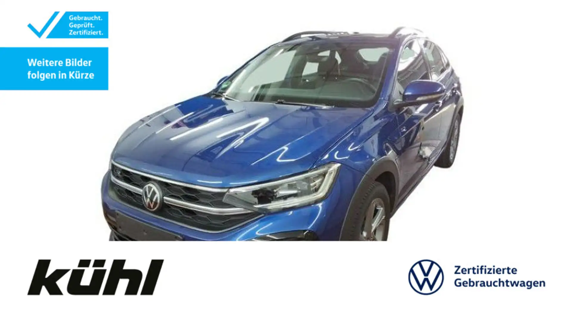 Volkswagen Taigo 1.0 TSI DSG R line IQ.Light/ACC/Navi Blau - 1