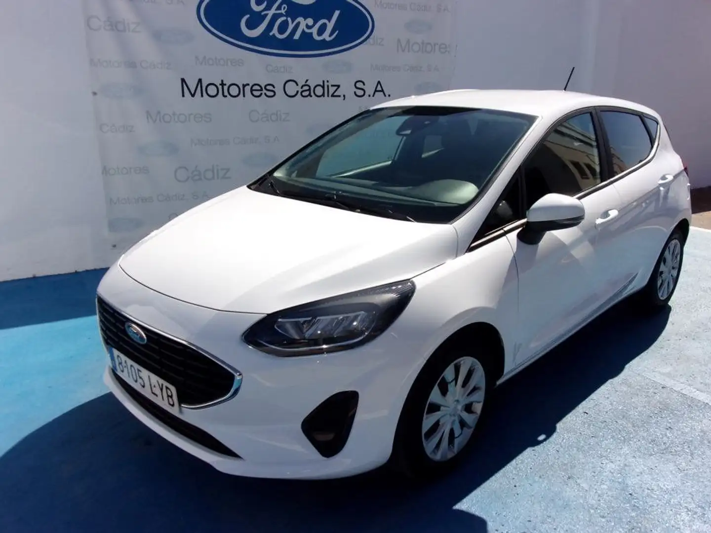 Ford Fiesta 1.0 EcoBoost Trend 100 Blanco - 1