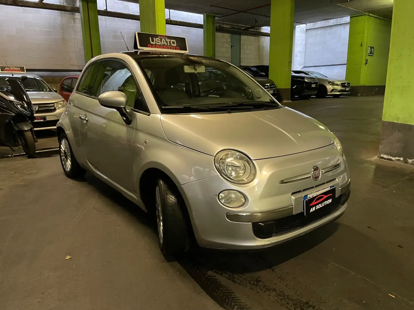 Fiat 500 500 1.2 Neopatentati *2009* Argent - 2