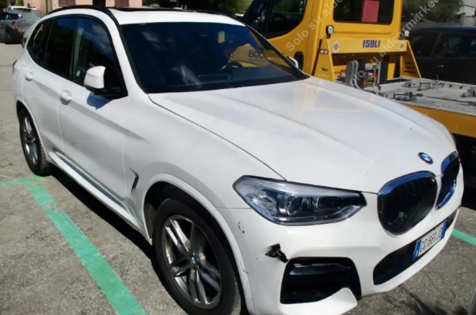 BMW X3 xdrive30e Msport auto Tetto Panorama Blanc - 1