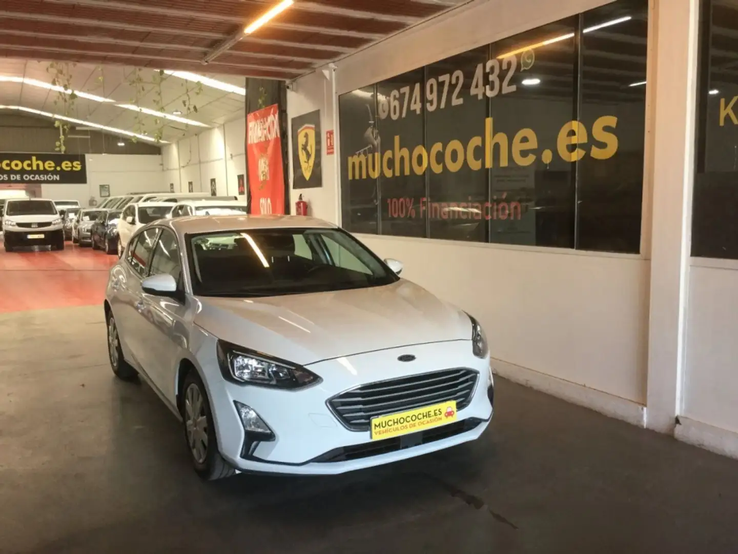 Ford Focus 1.5Ecoblue Trend 95 Blanc - 1