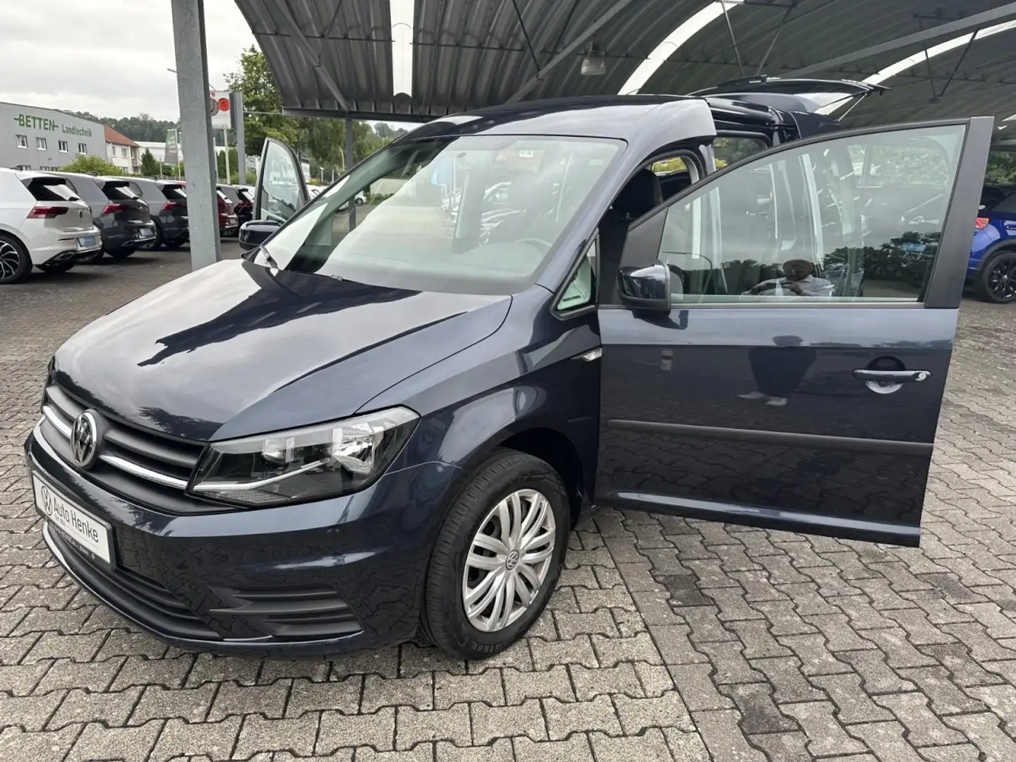 Volkswagen Caddy 1.4 TSI NAVI + KLIMA Klima Navi Einparkhilfe Blau - 2