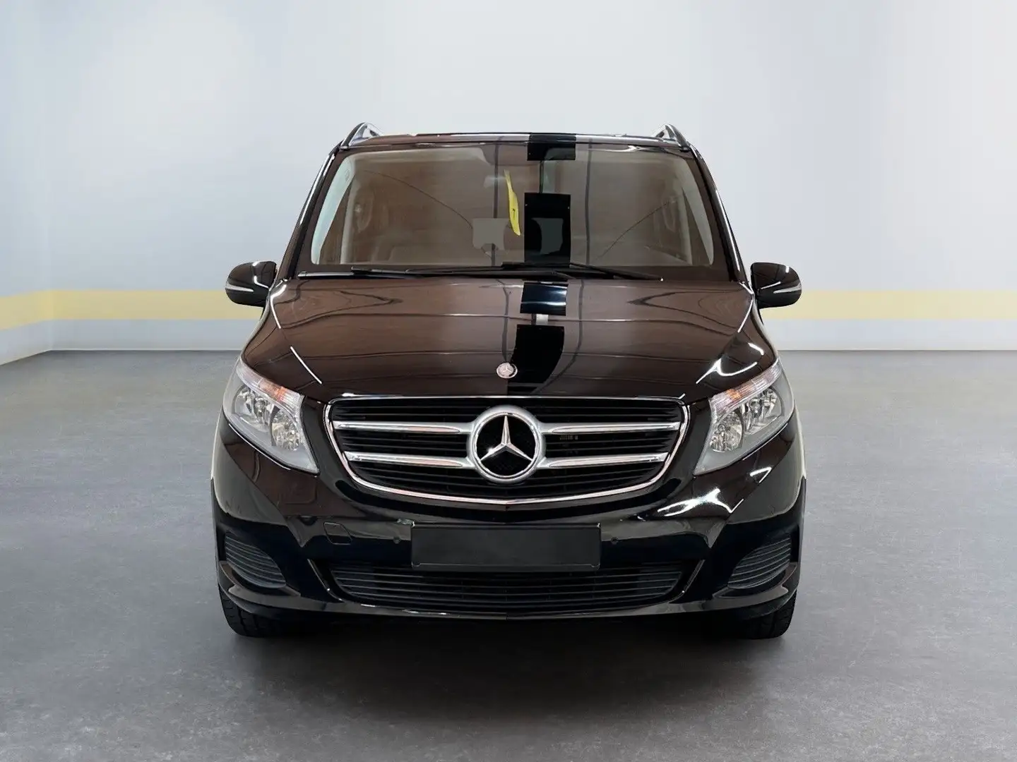 Mercedes-Benz V 220 d lang +LEDER+AHK+NAV+7-SITZER+KAMERA+SHZ+ Negro - 2
