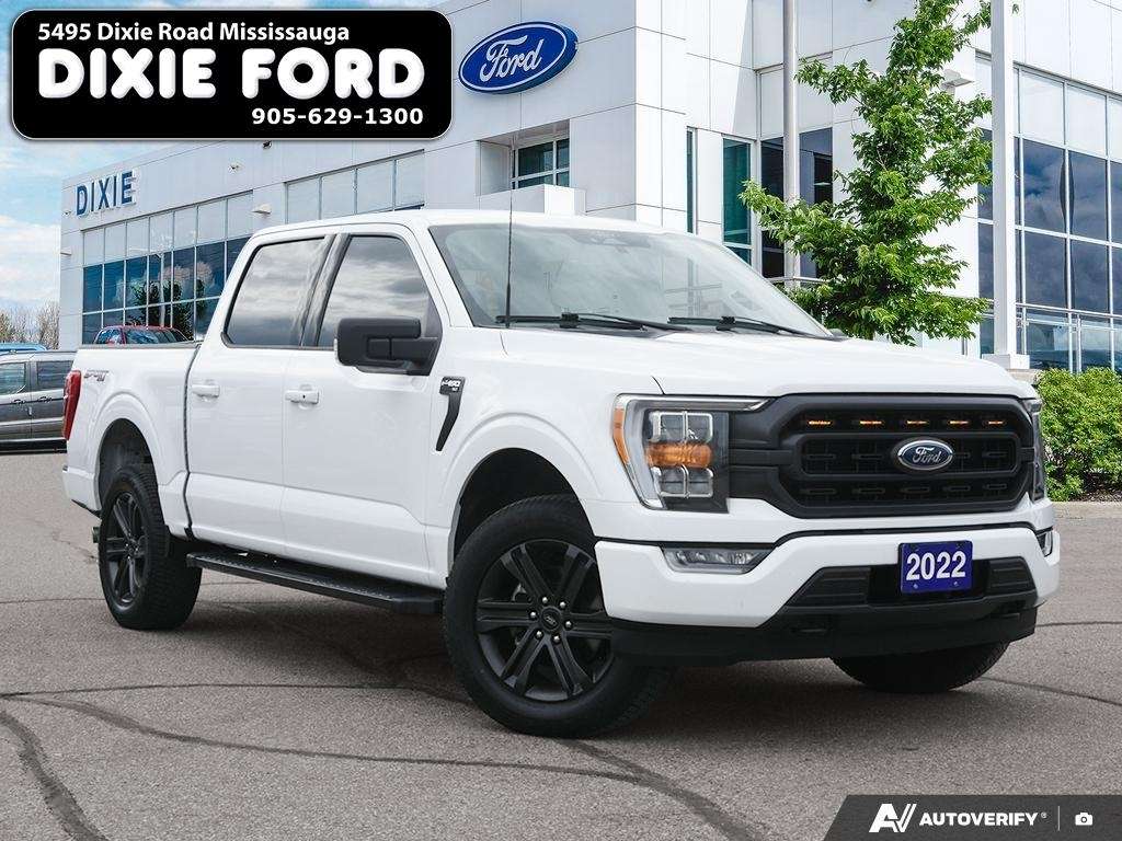 2022 Ford F-150 XLT SPORT PKG, 20 WHEELS, 3.5L ECOBOOST, 5.5 BOX