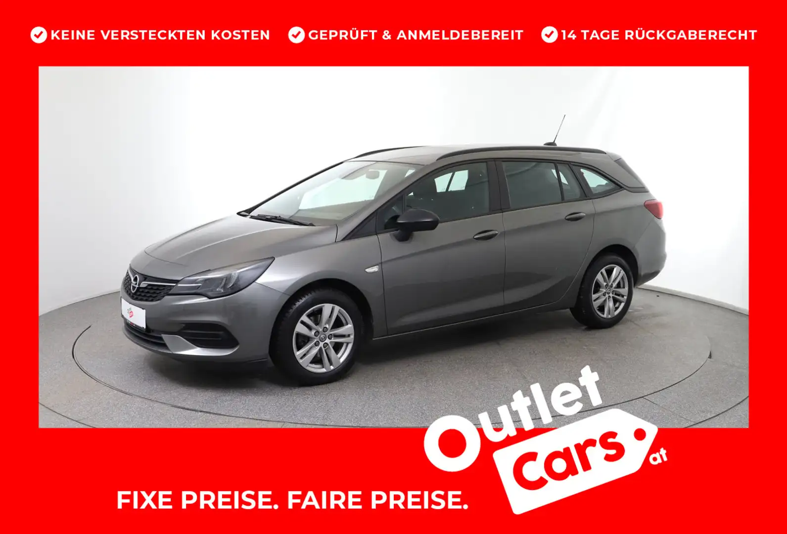 Opel Astra ST 1,5 CDTI Edition Aut. Grau - 1
