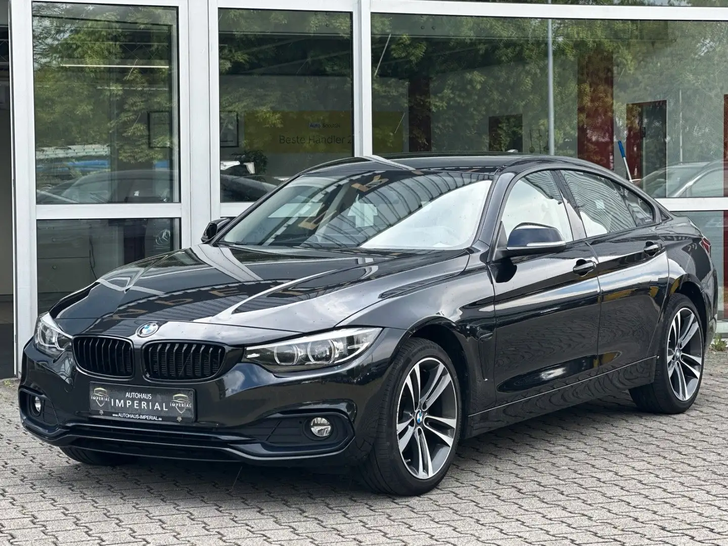 BMW 420 420dxDrive GC Sport LEDER+HUD+NaviPROFES+LED+18" Noir - 1
