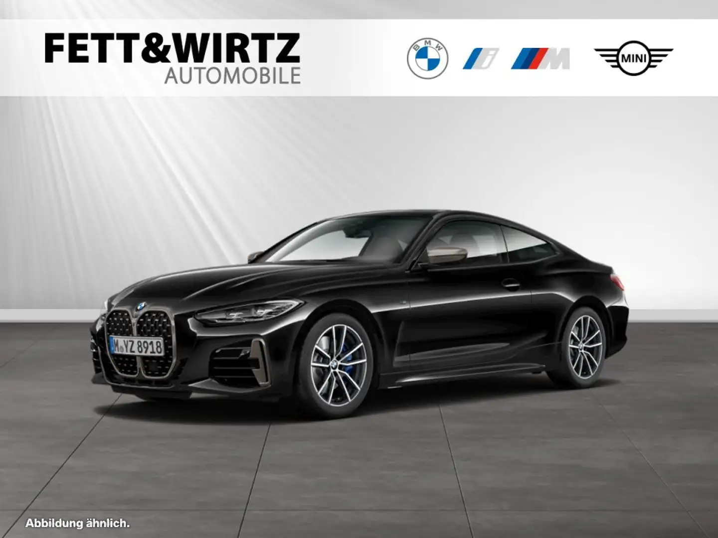 BMW 440 M440i xDrive MSport PA+ HUD HiFi DAB LCProf Noir - 1