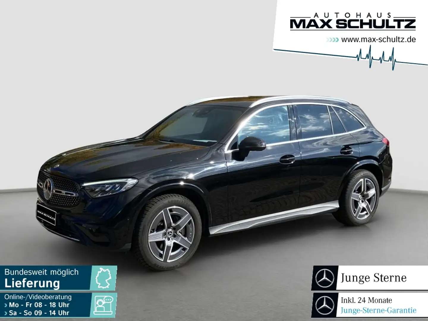 Mercedes-Benz GLC 300 d 4M AMG*AHZV*LED*KAMERA*DISTR*MEMORY* Schwarz - 1