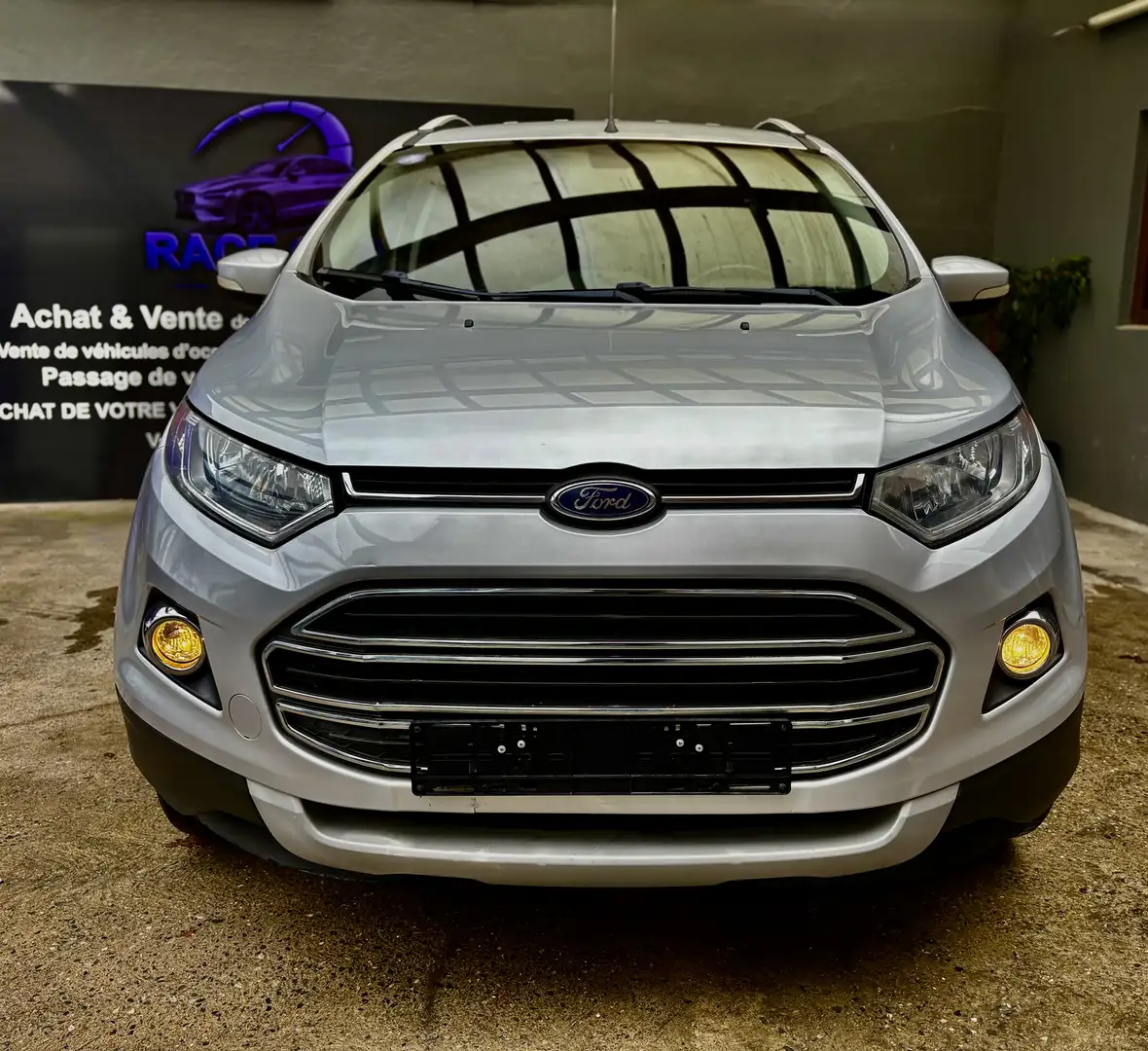 Ford EcoSport Ecosport 1.0 EcoBoost 4x2 NAVI/AIRCO/CUIRE Argent - 2