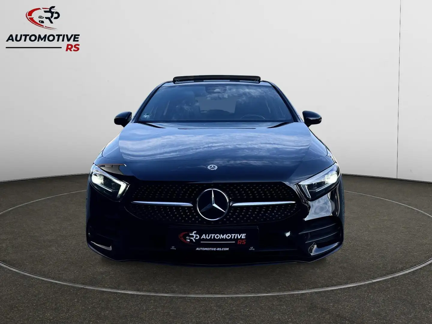 Mercedes-Benz A 250 eAut. 218PK e AMG Line leder Pano Burmester Surrou Zwart - 2