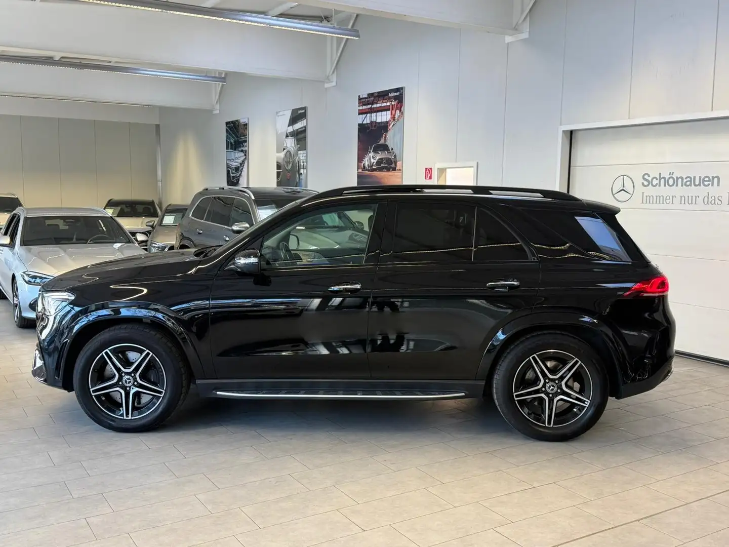 Mercedes-Benz GLE 450 4M AMG DISTR+PANO+HUD+AIRMATIC+AHK+360° Negro - 2
