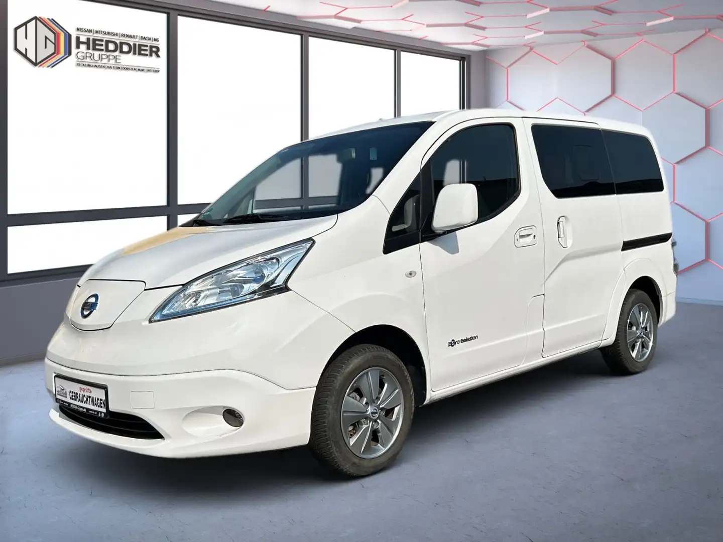 Nissan E-NV200 Evalia Kombi 5 Sitzer Winter Paket 40 kw Weiß - 1
