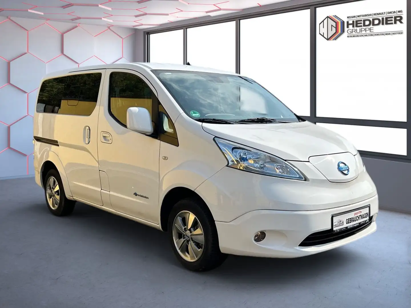Nissan E-NV200 Evalia Kombi 5 Sitzer Winter Paket 40 kw Weiß - 2