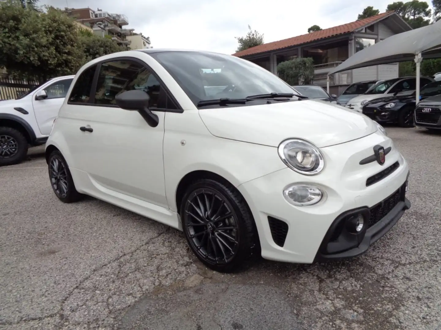 Abarth 595 1400 TURBO T-JET 165CV NAVI CARPLAY PDC"17 Bianco - 1