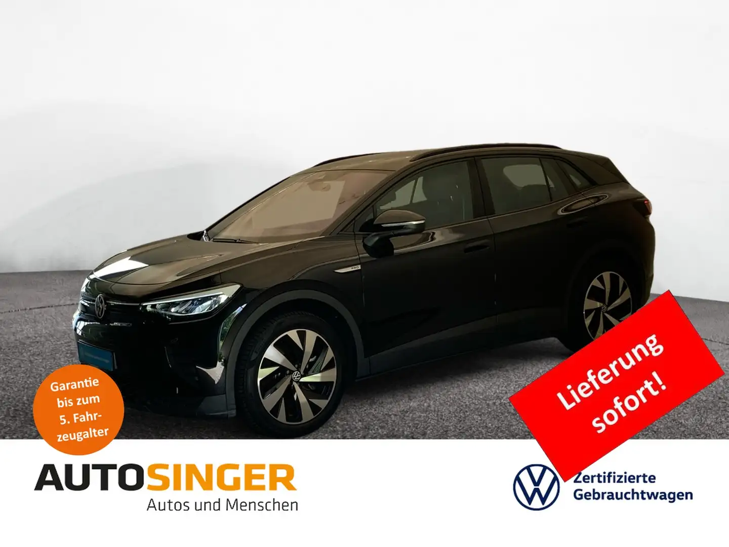Volkswagen ID.4 Pro Performance WÄRME*AHK*ACC*NAVI*CAM Černá - 1