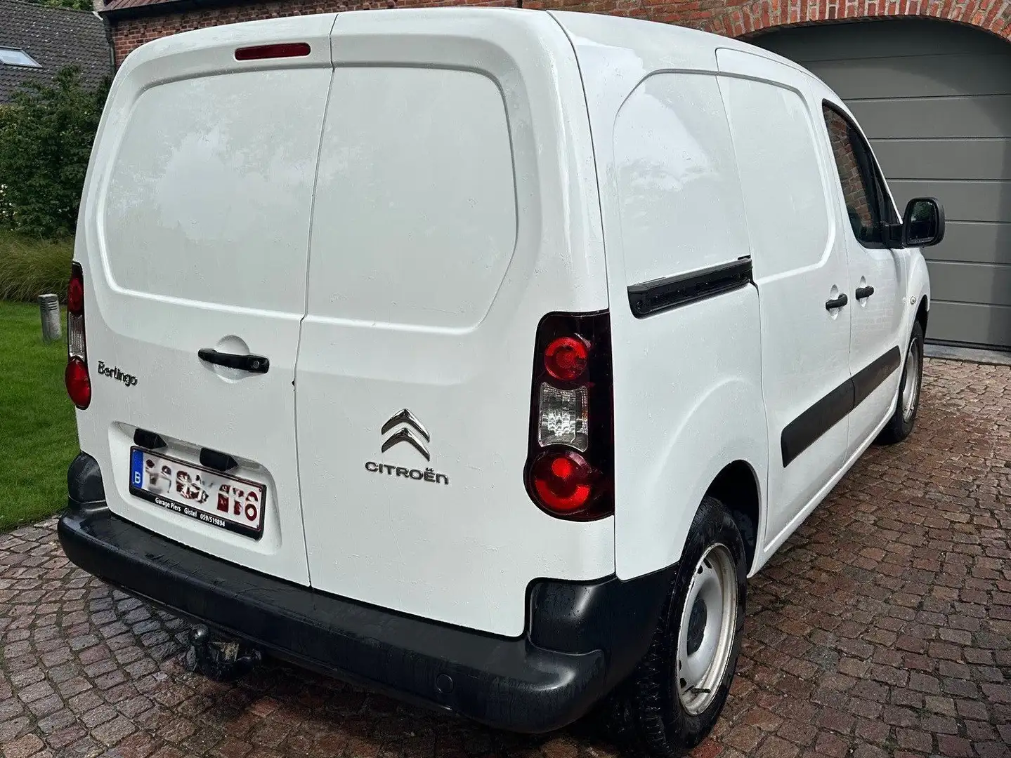 Citroen Berlingo 1.6 HDi (lichte vracht, 3 zitplaatsen, trekhaak) Blanc - 2