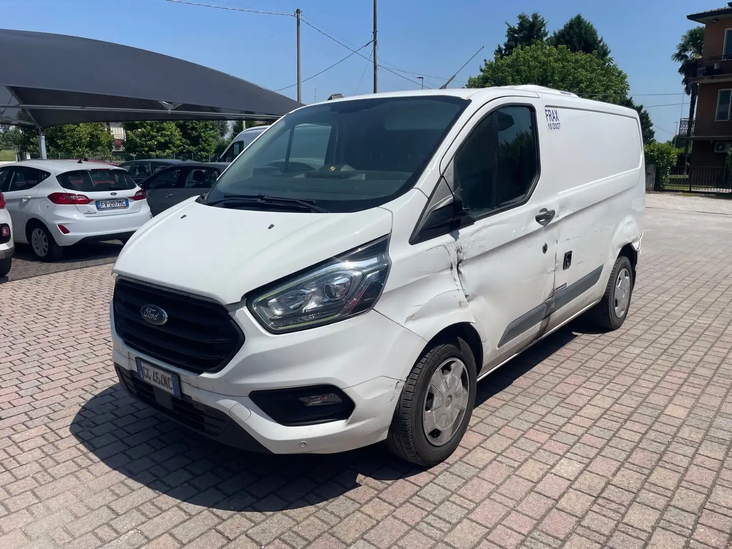 Ford Transit Custom Transit Custom 340 2.0 EcoBlue Hybrid FRIGO Wit - 2