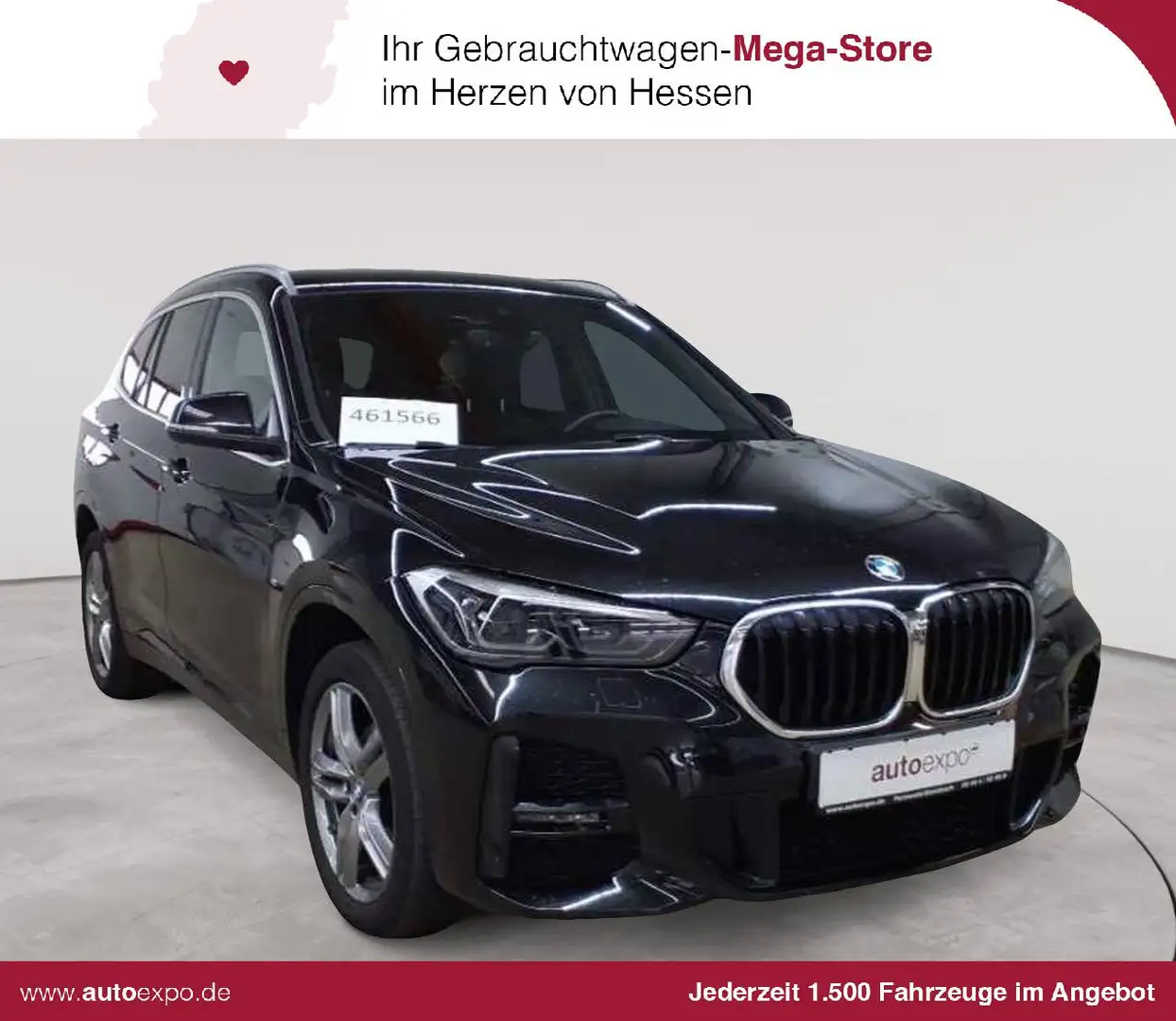 BMW X1 X1 sDrive18d M Sport LED AHK NAV Schwarz - 1