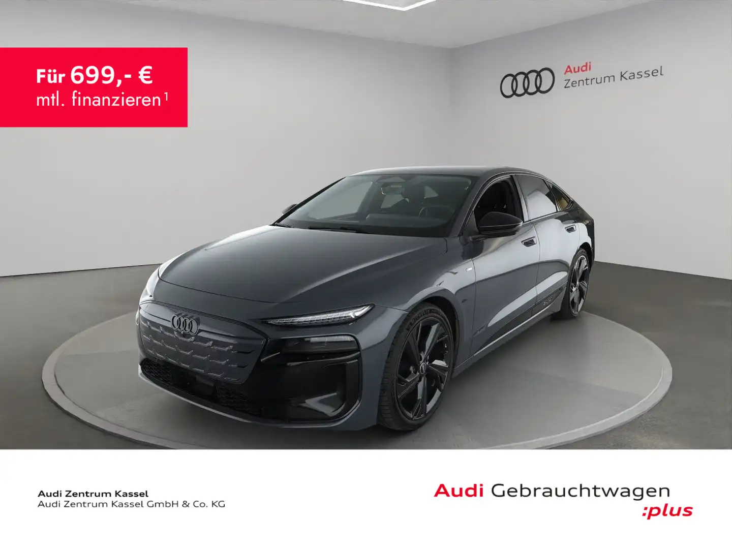 Audi A6 e-tron A6 SB e-tron S line Matrix Standklima AHK 360° Grau - 1