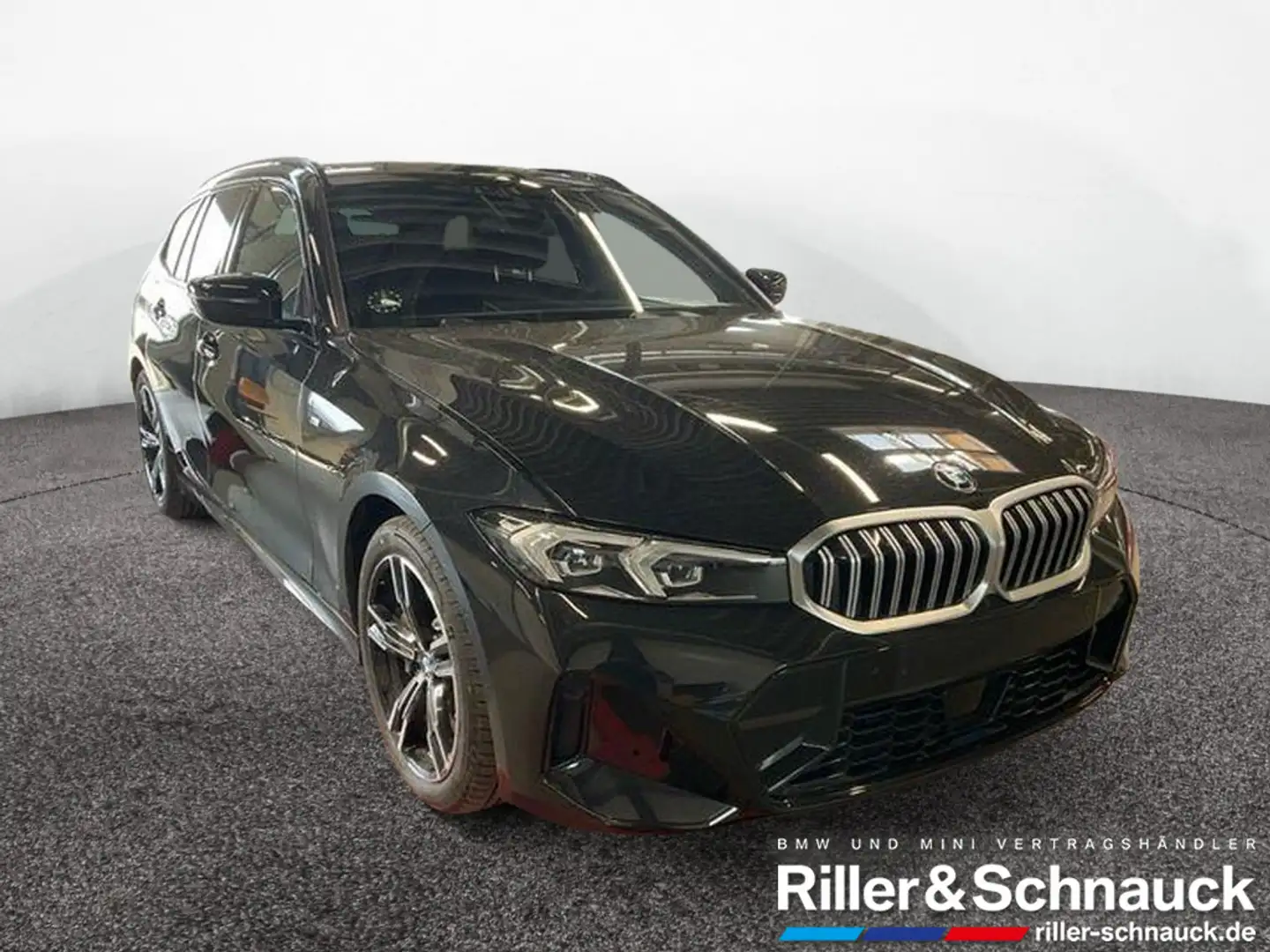 BMW 330 i Touring xDrive M Sport AHK+KAM+ACC+LED+S Noir - 2