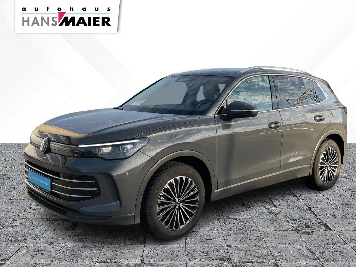 Volkswagen Tiguan Elegance eTSI DSG AHK Navi LED Kam ACC Grau - 2