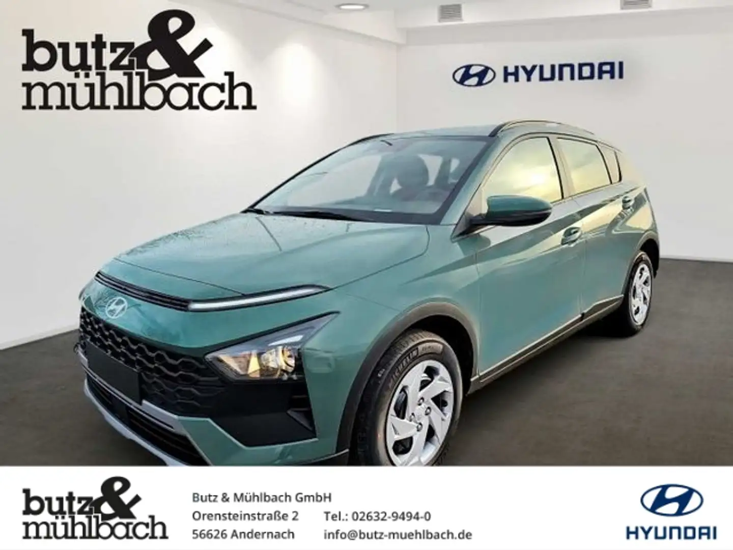 Hyundai BAYON 1.0 T-GDI Select Zelená - 1