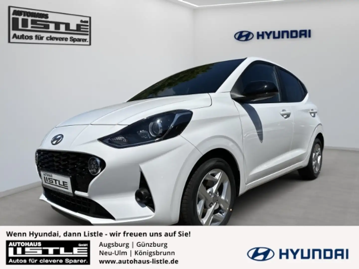 Hyundai i10 FL (MJ24) 1.0 Benzin M/T Trend Komfortpaket Navi A Weiß - 1