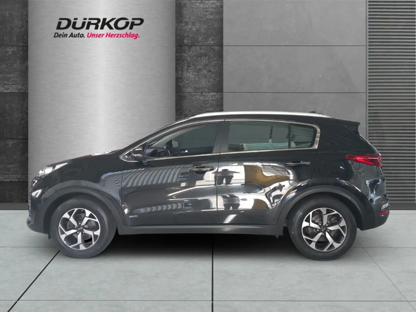 Kia Sportage Vision 4WD/Sitz+Lenkradheizung/Navi/Fernlichtassis Černá - 2