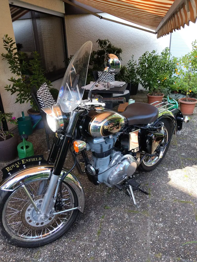 Royal Enfield Classic Schwarz - 1