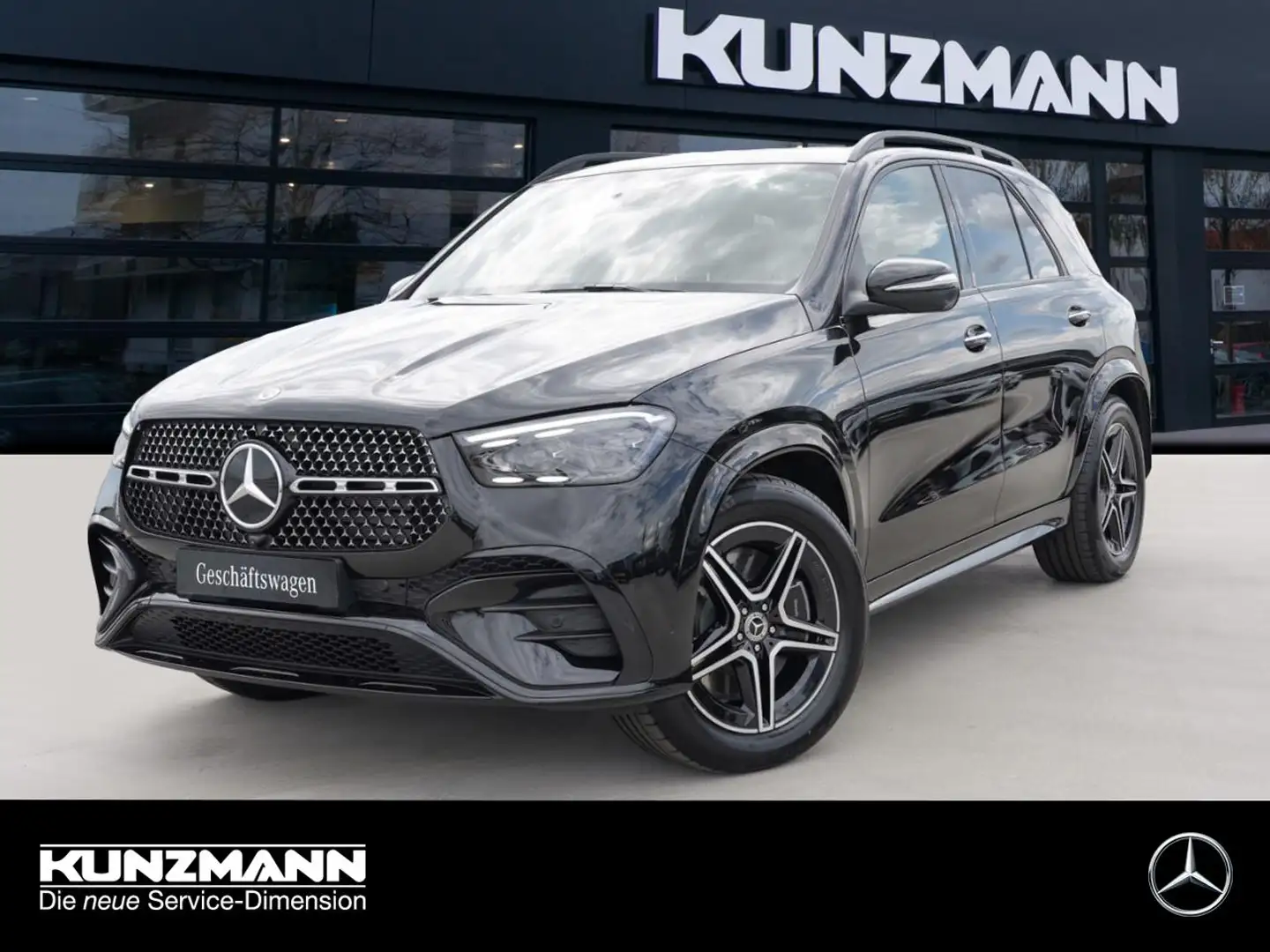 Mercedes-Benz GLE 450 d 4MATIC AMG Night Panorama SHZ-FOND AHK Schwarz - 1