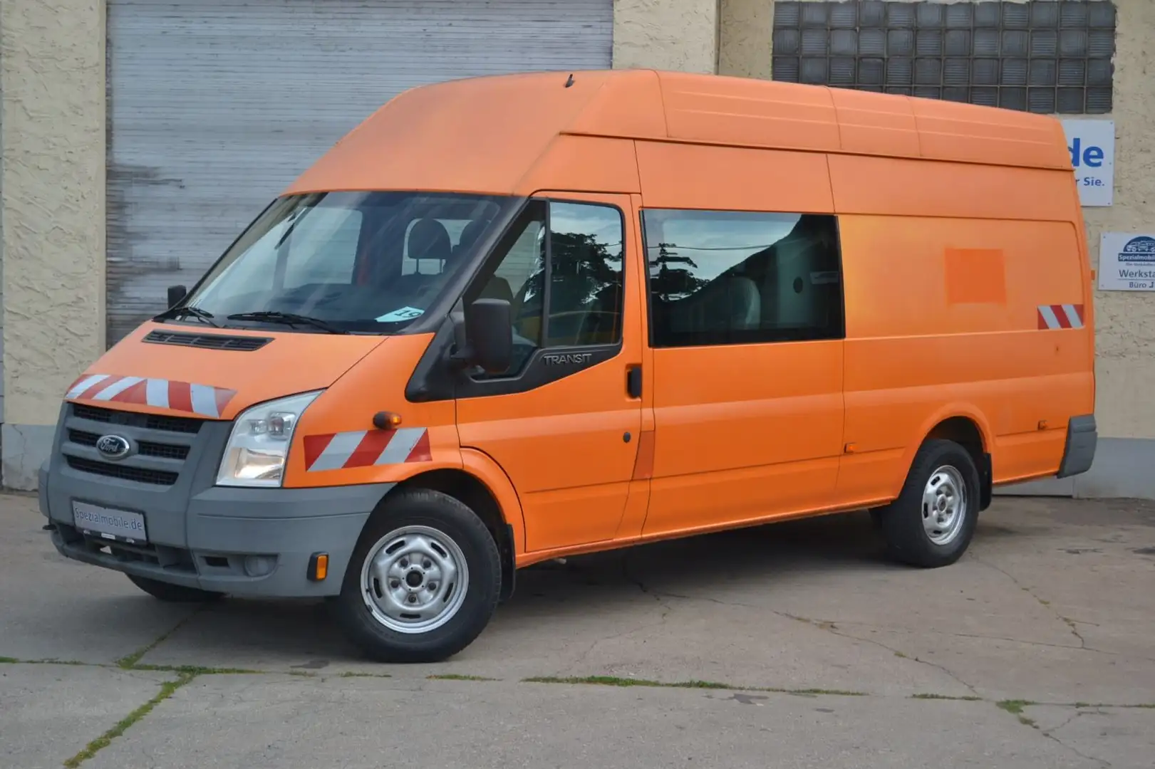 Ford Transit Maxi 6 Sitze Mixto AHK Standheizung Orange - 1