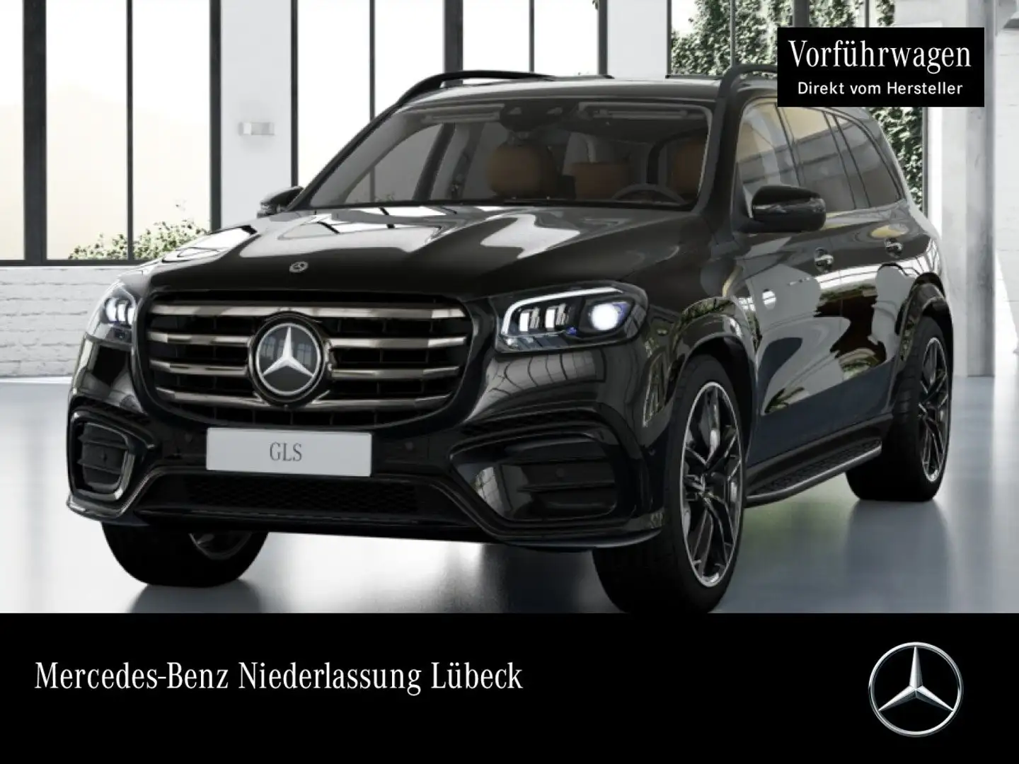 Mercedes-Benz GLS 450 d 4M AMG+NIGHT+PANO+360+AHK+MULTIBEAM+HUD Schwarz - 1