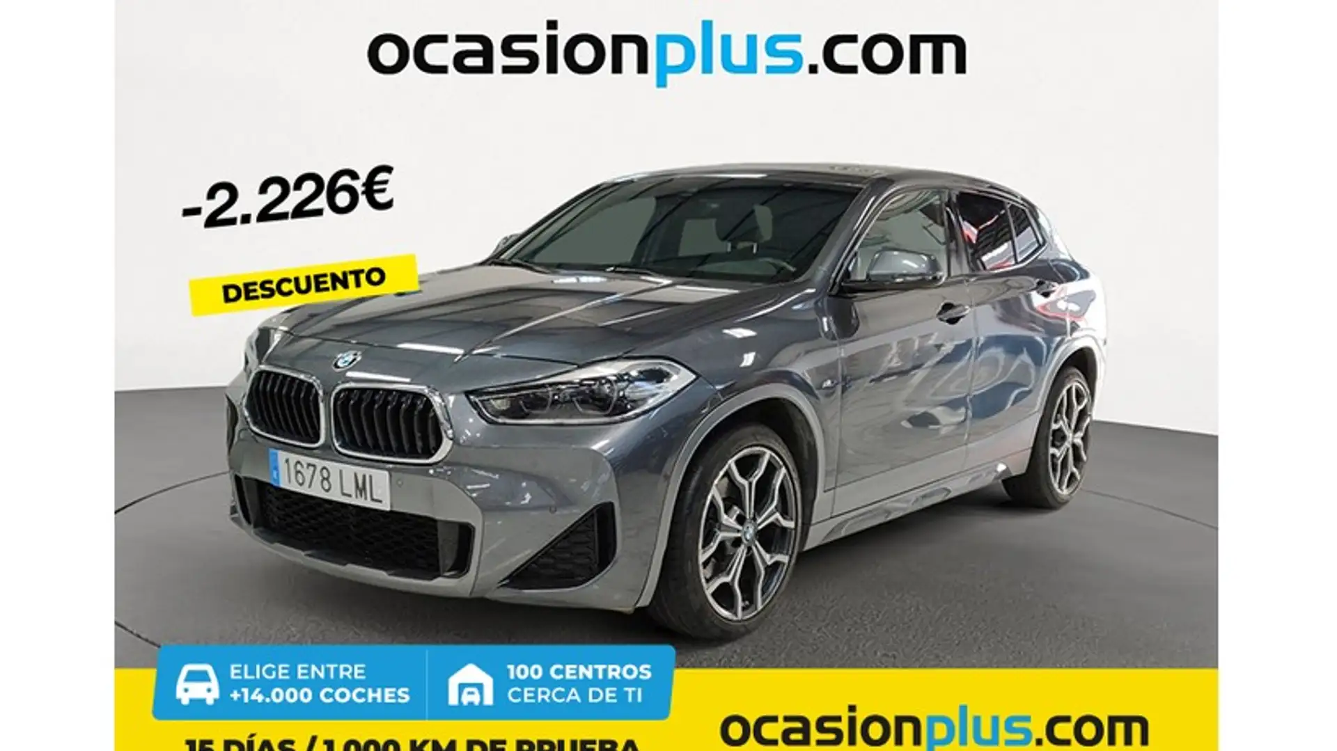 BMW X2 sDrive 20dA Gris - 1