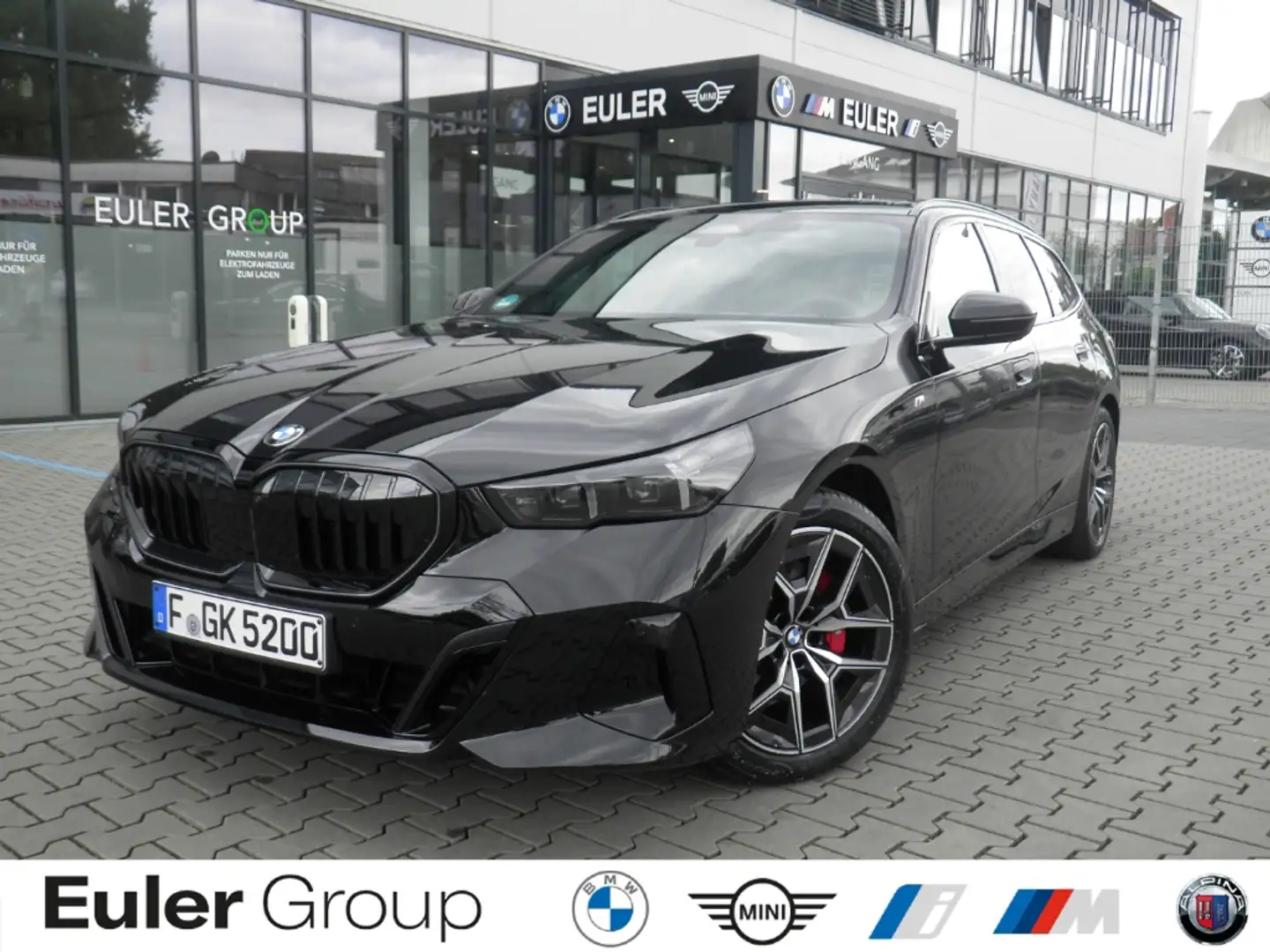 BMW 520 d xDrive Touring Sportpaket HUD StandHZG AHK-klapp Negro - 1