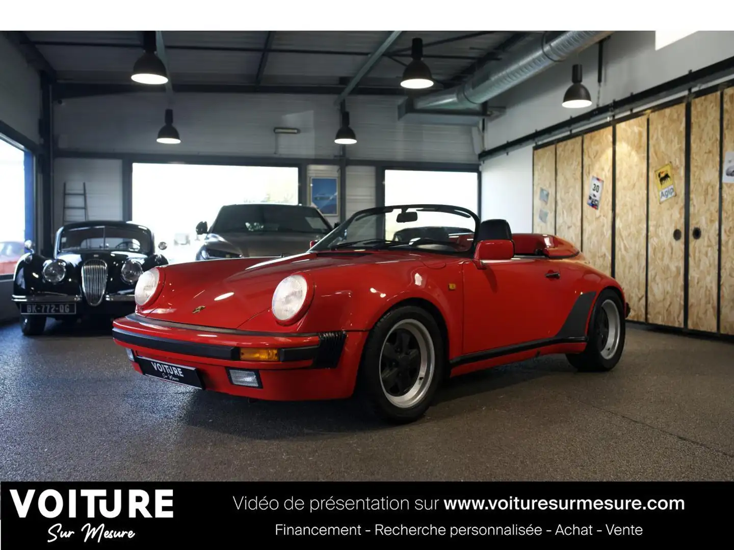Porsche 911 Speedster 3.2i - 231  TYPE G SPEEDSTER Turbo look Rouge - 1