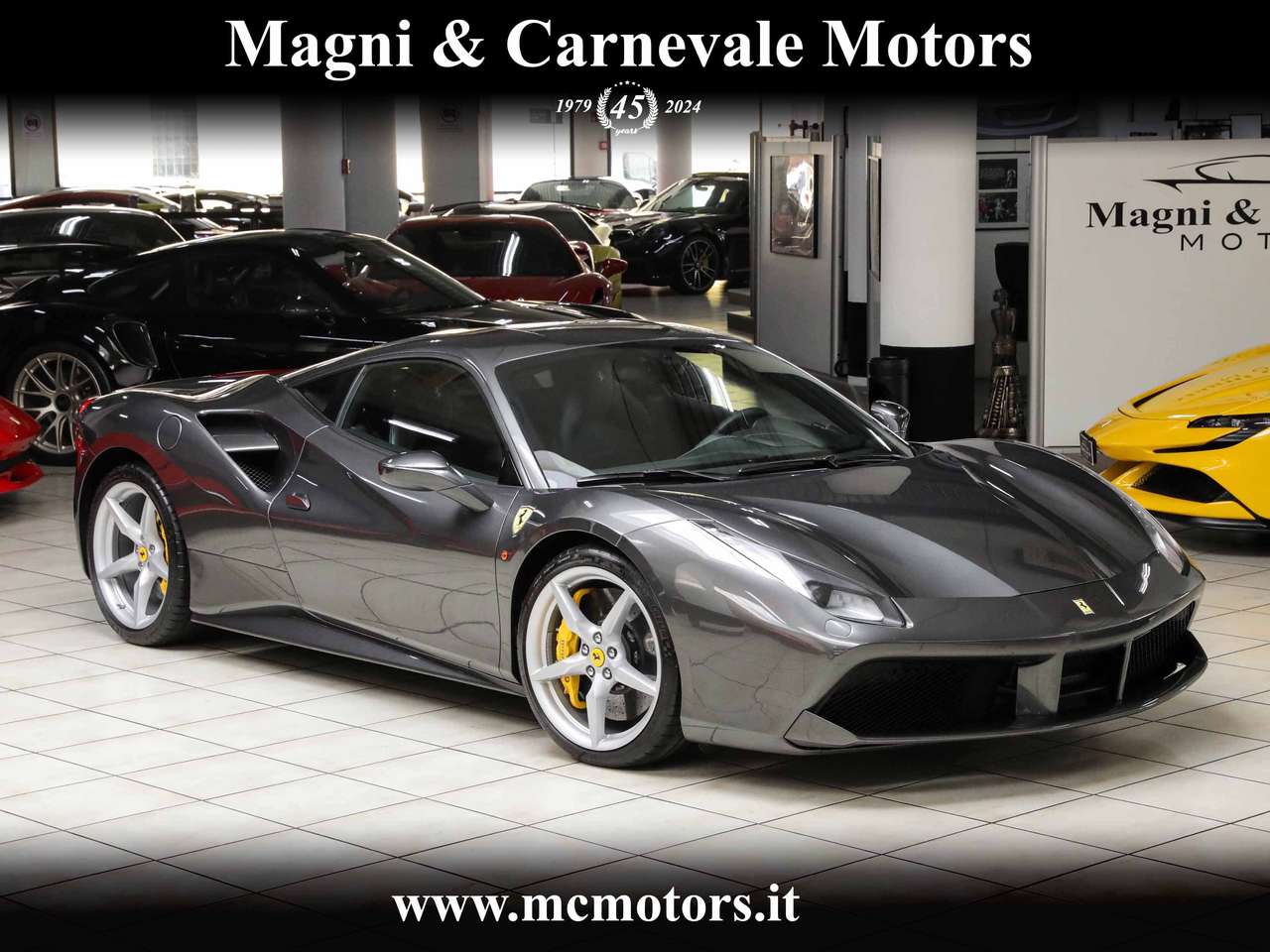Ferrari 488 GTB|SCUDETTI|ELECTRIC SEATS|PARKING SENSORS|