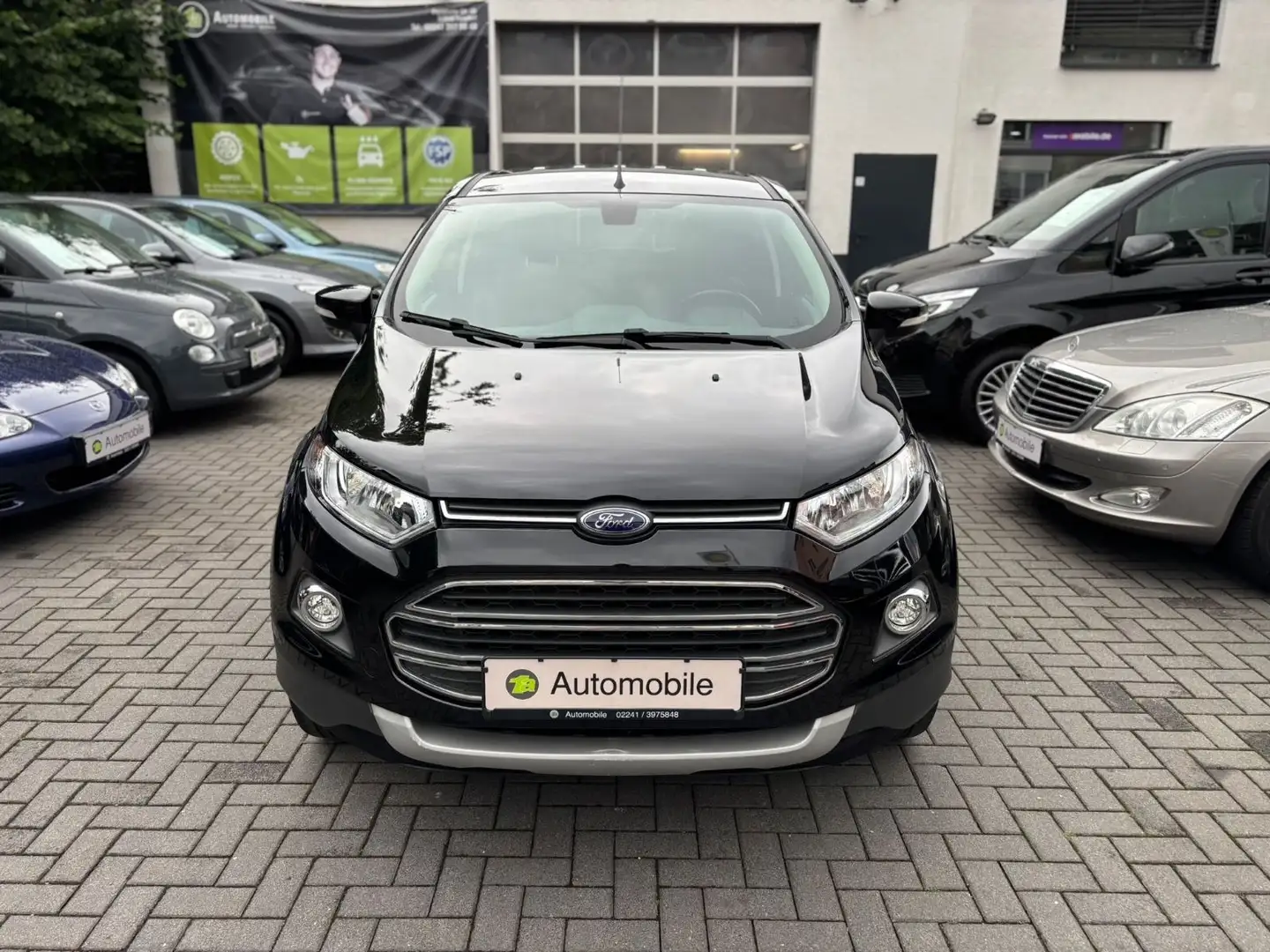 Ford EcoSport S*NAVI*PDC*KAM*KLIMAA.*1.HAND Schwarz - 2