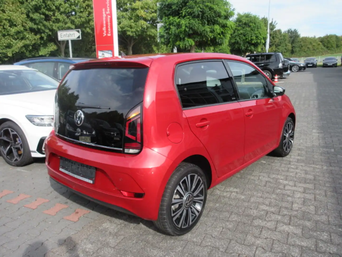 Volkswagen up! ACTIVE 1.0 NAVIV. KAMERA ALU APS SITZHEIZUNG PRIVACY KLIMA eFH ZV Rot - 2