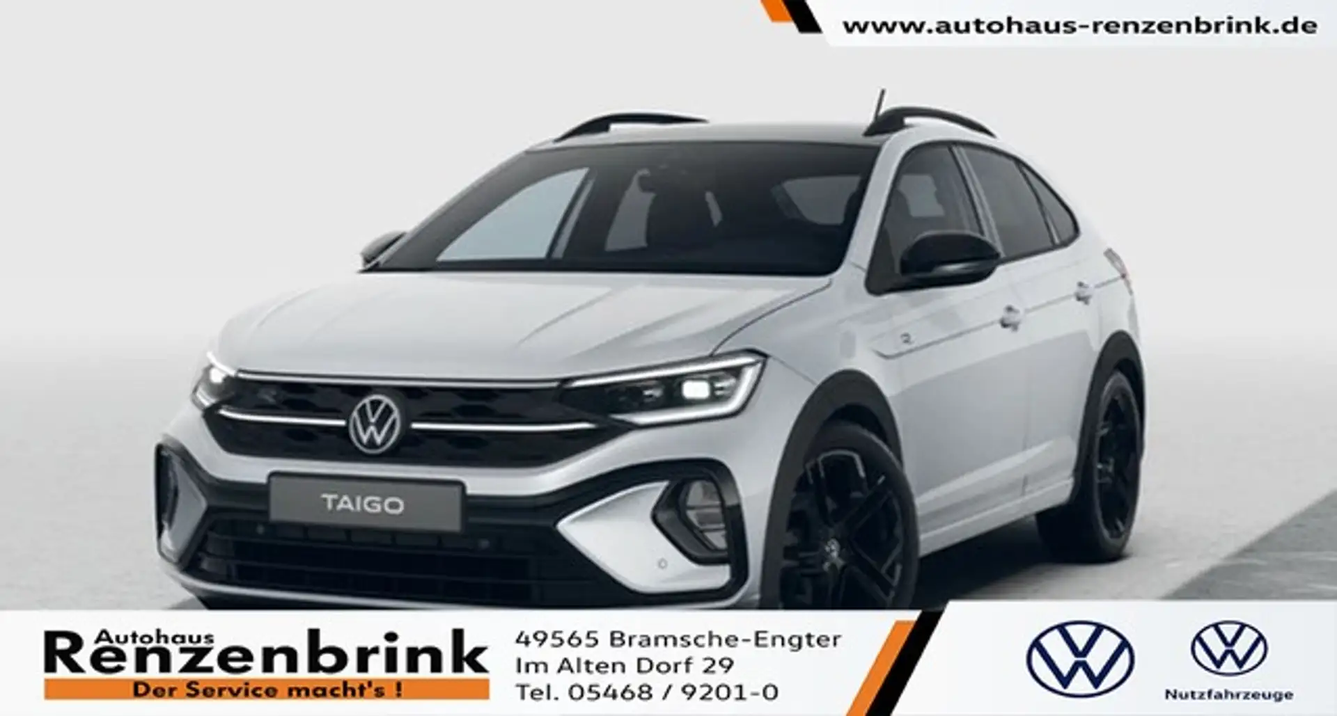Volkswagen Taigo R-Line TSI DSG Black Style Silber - 1