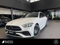 Mercedes-Benz C 300 de T 4M AMG+PANO+AHK+DISTR+KEYL+DIGI LIGHT Weiß - thumbnail 1