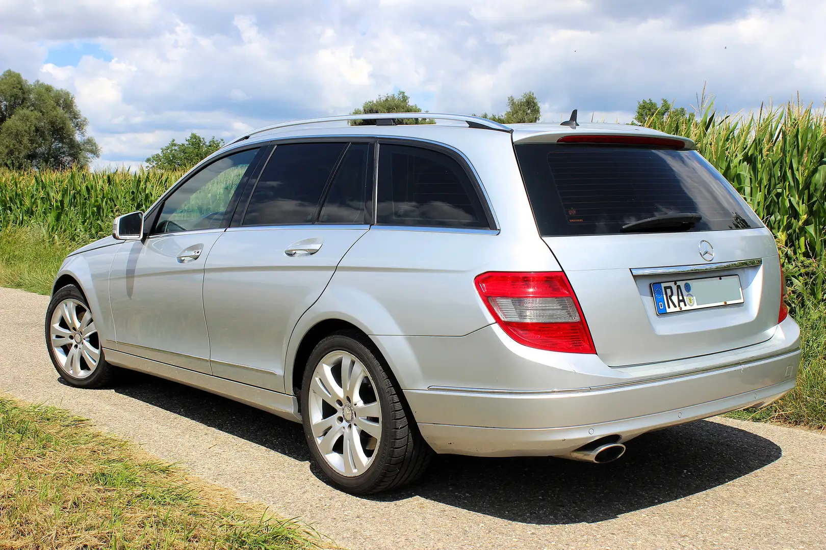 Mercedes-Benz C 220 C 220 T CDI Avantgarde Autom.,AHK,Xenon,Parktronik Silber - 2