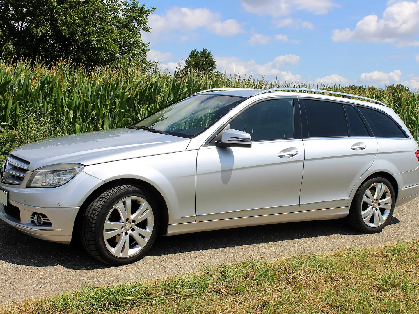Mercedes-Benz C 220 C 220 T CDI Avantgarde Autom.,AHK,Xenon,Parktronik Silber - 1