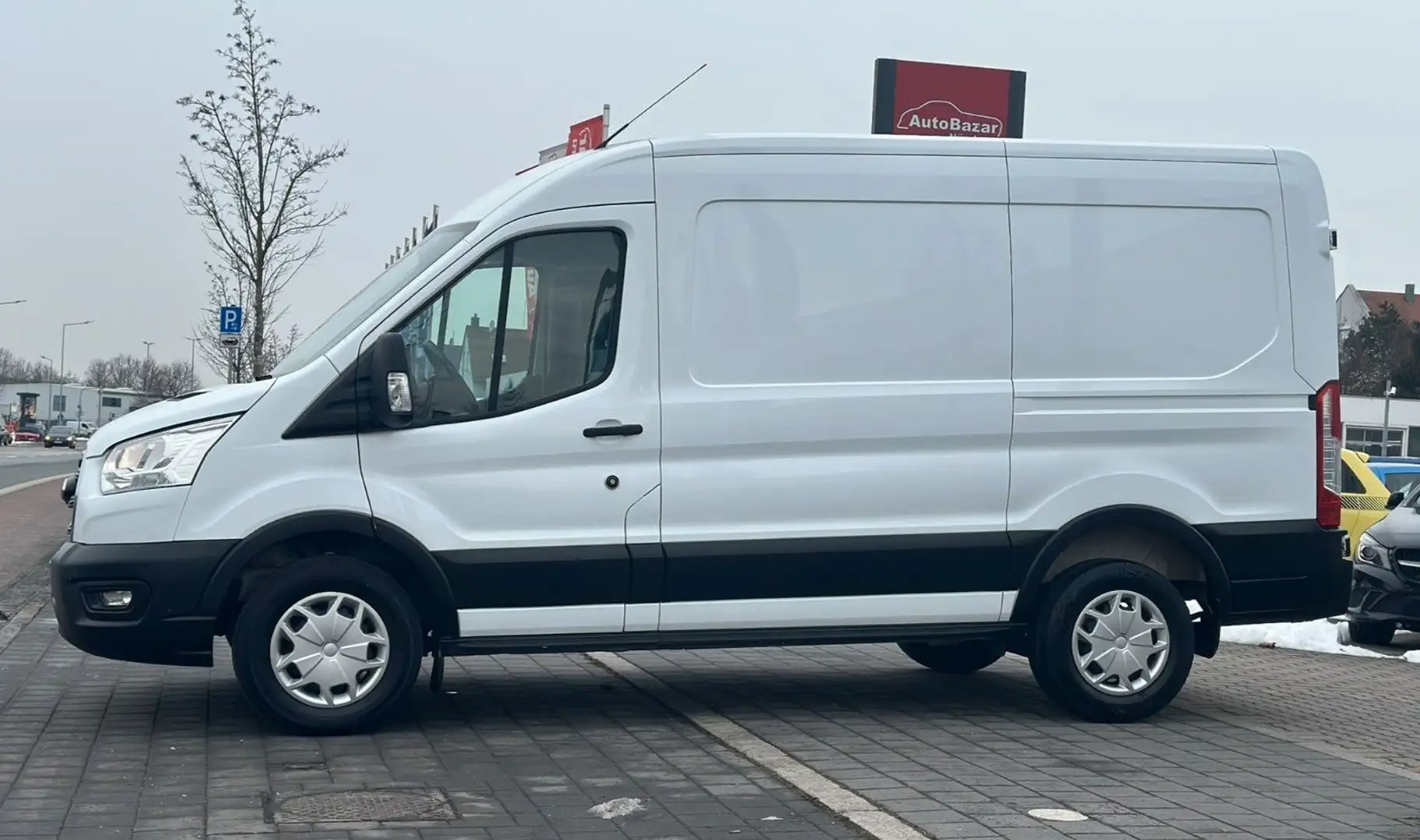 Ford Transit Kasten L2 / 1. Hand / Scheckheft / Klima Blanc - 2