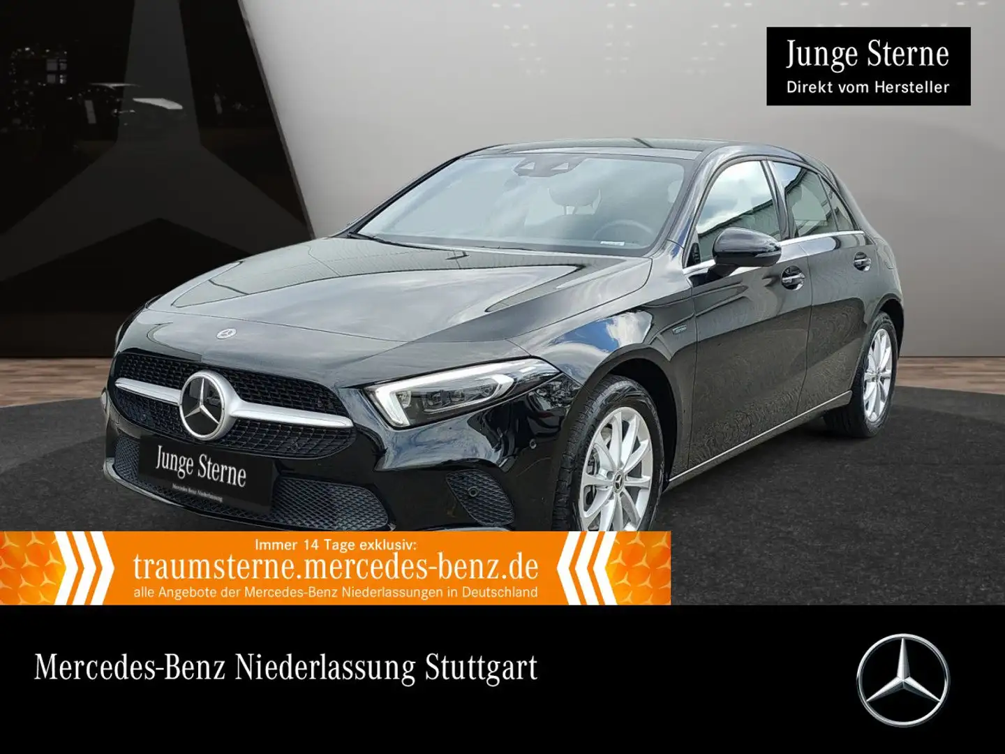 Mercedes-Benz A 250 e STYLE+AHK+MULTIBEAM+KAMERA+8G Schwarz - 1