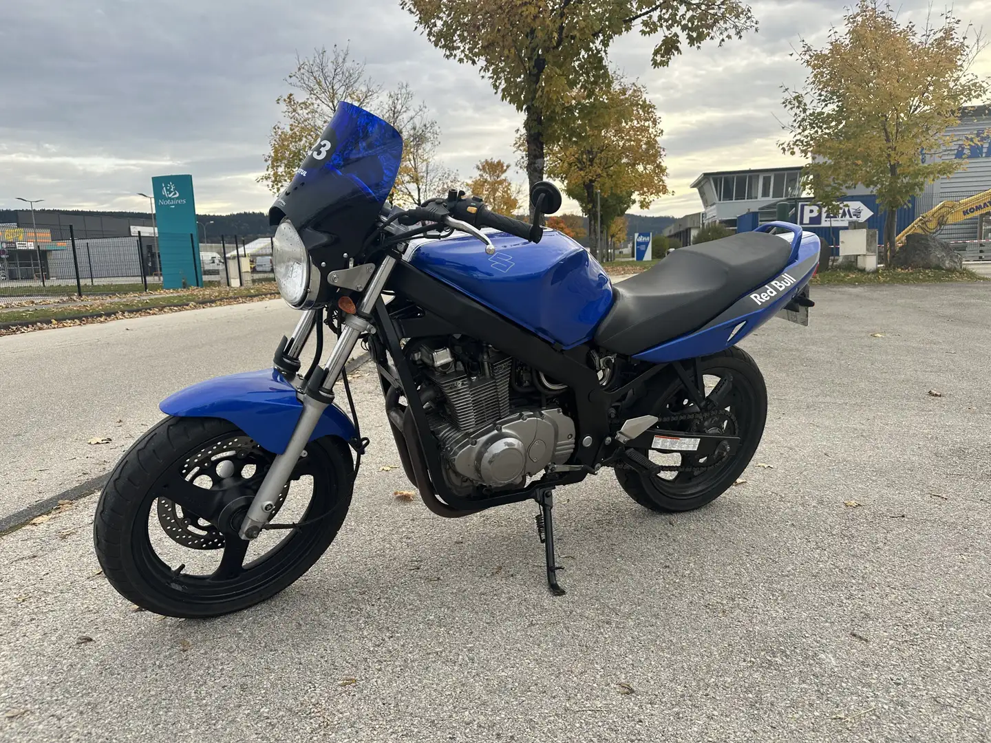 Suzuki GS 500 Blauw - 2