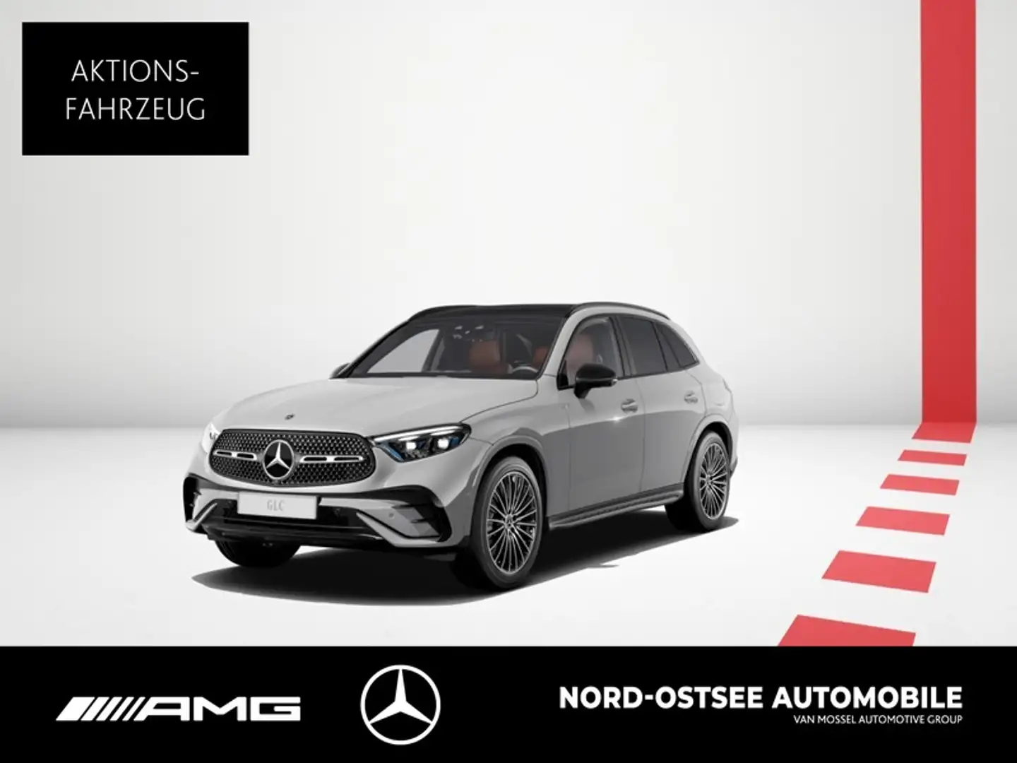Mercedes-Benz GLC 400 e 4m AMG AHK WINTER-PAK BURMESTER MEMORY Gris - 1